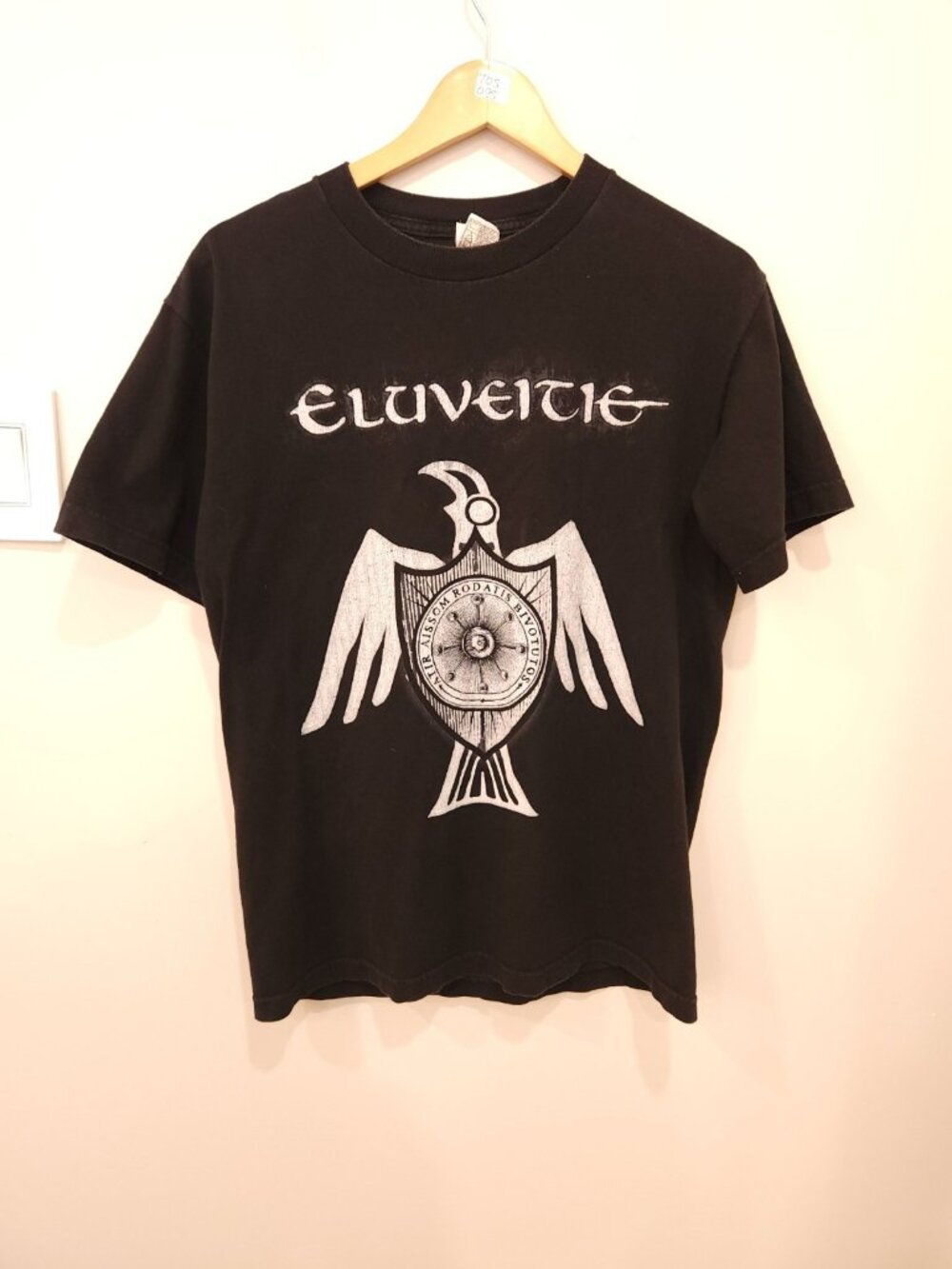 VTG Eluveitie Band T Shirt Mens M Black Origins World Tour 2014 North America